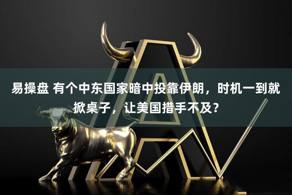 易操盘 有个中东国家暗中投靠伊朗，时机一到就掀桌子，让美国措手不及？